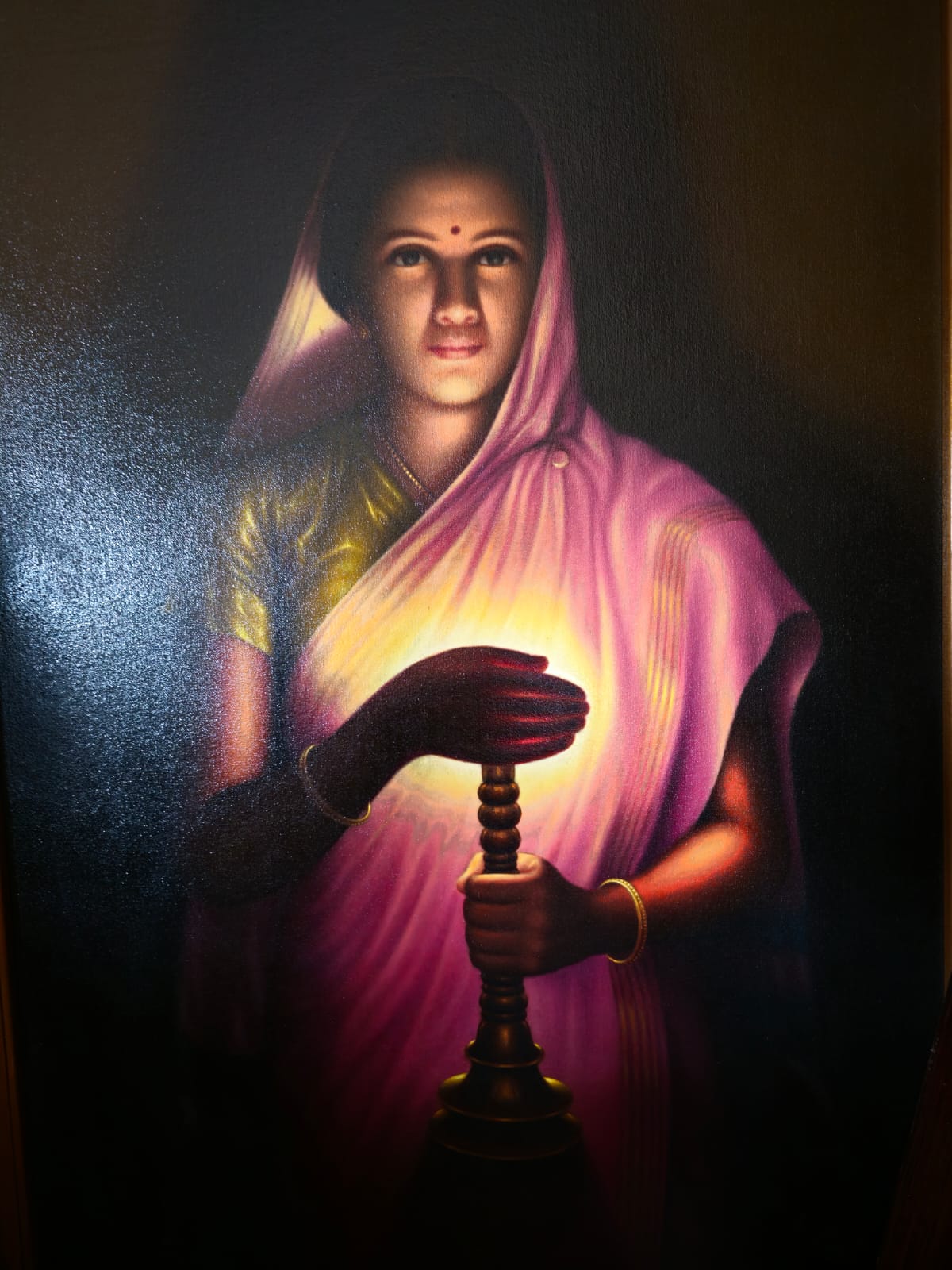 Lady with lamp
